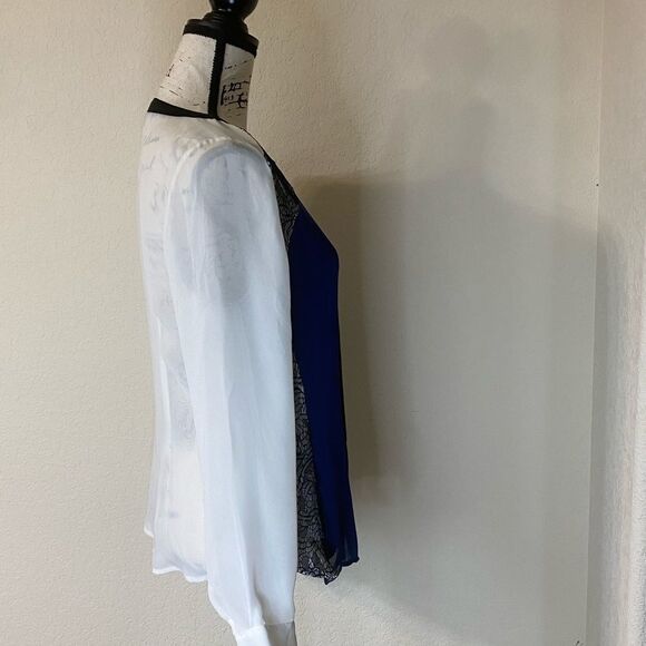 Worthington Long Sleeve Blouse - Picture 7 of 9